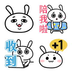 daily talks - rabbit emoji