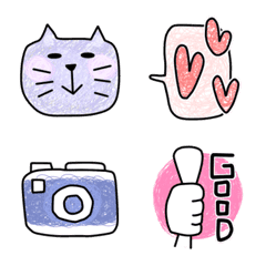 casual kawaii emoji