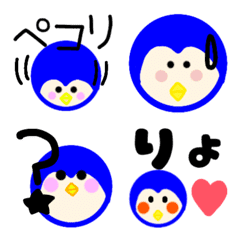 Penguins Emoji that conveys feelings