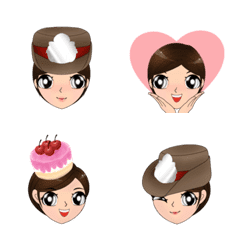 Cute police emoji