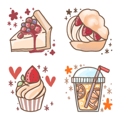 Cute sweets emojiLove