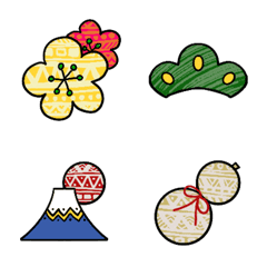 Ethnic Emoji - new year 01
