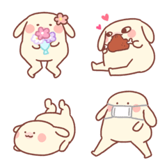 Funny and strange dog emoji
