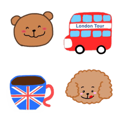 Bear,Toypoodle and UK