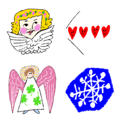 lovely angels emoji