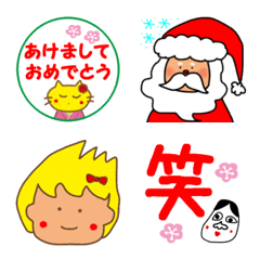 Maki-chan's winter emoji