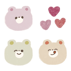 Colorful YUKANCO bears