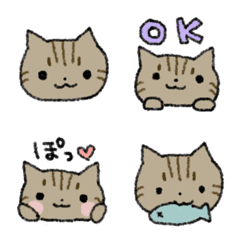 Tabby cat Emoji