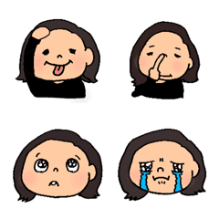 bob girl no emoji