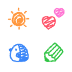 Kawaii rakugaki emoji