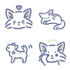 White chihuahua emoji