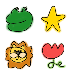 One-stroke writing Emoji