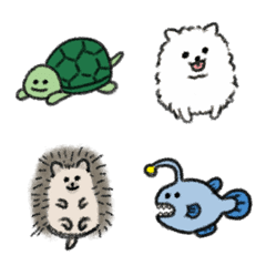 Weird creatures emoji