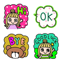 Various emoji 1082 adult cute simple