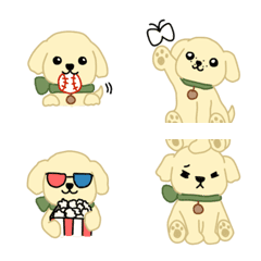 Puppy Golden retriever Emoji