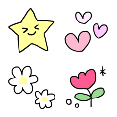 Colorful and cute Emoji