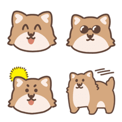 Cute coyote emoji 3