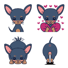 A Funny and Sly Chihuahua Emoji Vol.1