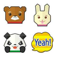 origami animal emoji