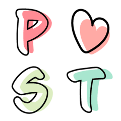 Colorful Letters 4