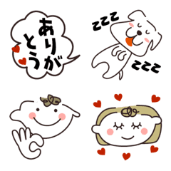 TARO&HANAKO Emoji