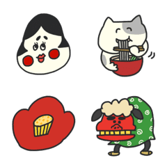 New year holidays,winter Emoji