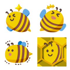 Cute bee emoji 3