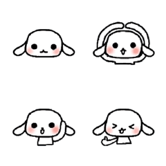 Shiro Wanko Emoji