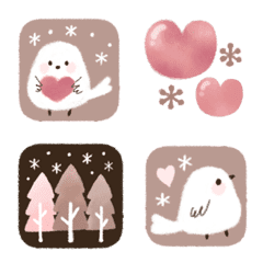 Little bird winter Emoji3