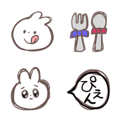 Doodle rabbit