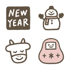 new year's natural emoji