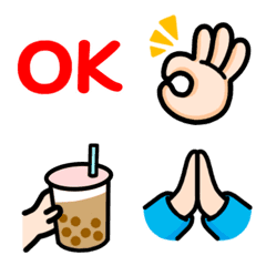 Practical gesture emoji