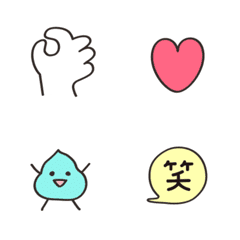 Easy to use!Emoji set