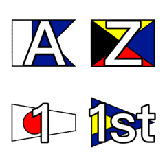 International Maritime Signal Flags ABC