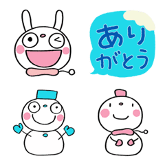 冬 Emojilist Lineクリエイターズ絵文字まとめサイト