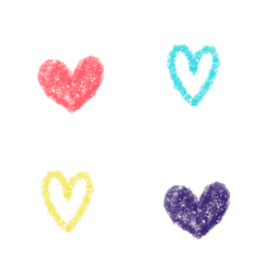 simple  colorful  heart