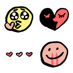 HEART smile emoji