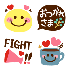 Colorful CUTE use every day Smile Emoji