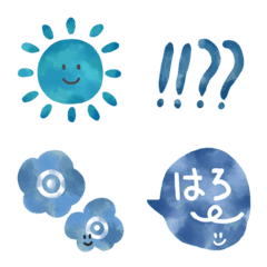 Cold color Emoji