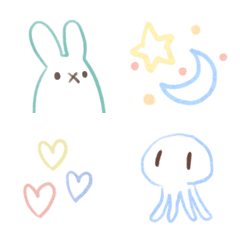 Simple animal emojis2