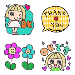 (Various emoji 21 adult cute simple)