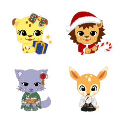 DOUBUTSU URANAI Emoji New Year's holiday
