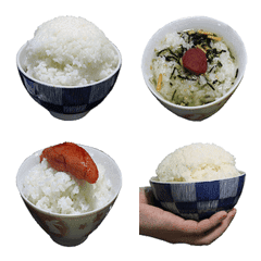 Rice emoji.