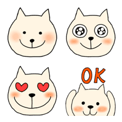 simple emoji of a cat