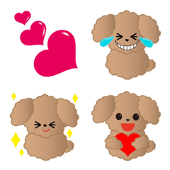 TOY POODLE with a heart every day