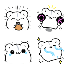 Geek hamster emoji 2
