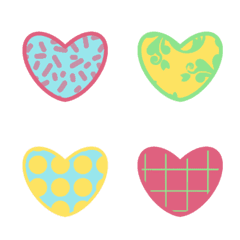 Cute heart collection