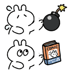 rabbit and carrot emoji (connect)3