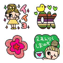 (Various emoji 30 adult cute simple)