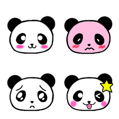 cute&Pretty Panda emoji